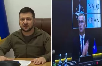 Μήνυμα Ζελένσκι στο ΝΑΤΟ: Η Ουκρανία αξίζει να γίνει πλήρες μέλος της ΕΕ