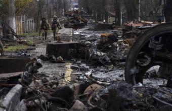 Ομαδικό τάφο με 300 νεκρούς κοντά σε εκκλησία στην Μπούκα, καταγγέλλει το Κίεβο