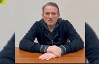 Μήνυμα από το «δεξί χέρι» του Πούτιν Βίκτορ Μεντβεντσούκ μέσω βίντεο: «Να με ανταλλάξετε με τους υπερασπιστές της Μαριούπολης»
