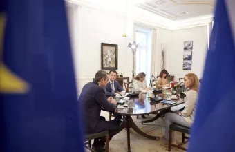 Μητσοτάκης με την επίτροπο Ενέργειας: Η ακρίβεια στο επίκεντρο - «Η Κομισιόν να προχωρήσει ένα ή δύο βήματα παραπέρα»