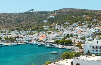 Το λιμάνι της Σκάλας στην Πάτμο Πατμος λιμάνι Σκάλα