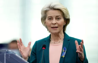Φον ντερ Λάιεν για την Ημέρα της Ευρώπης: Η ρωσική εισβολή μάς θυμίζει γιατί την γιορτάζουμε
