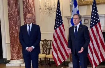 Συνάντηση Δένδια με Μπλίνκεν-Τον ενημέρωσε για την κατάσταση στην Αν. Μεσόγειο