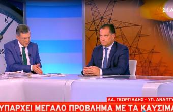 Γεωργιάδης σε ΣΚΑΪ: Πιθανότητα μέτρων για τα καύσιμα και το καλοκαίρι– Δεν υπάρχει φόβος έλλειψης τροφίμων