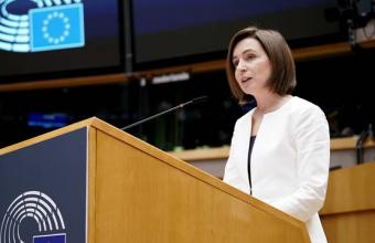 «Η Μολδαβία ανήκει στην Ευρωπαϊκή Ένωση» λέει η πρόεδρος Maia Sandu