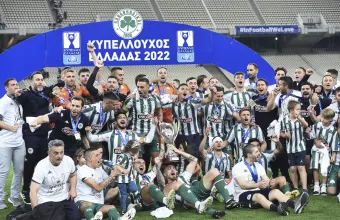 Έτσι γιόρτασαν στο ΟΑΚΑ: Φωτογραφίες και βίντεο από την απονομή στον Κυπελλούχο Παναθηναϊκό