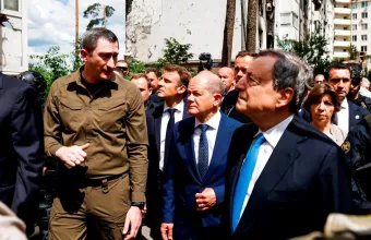 Σολτς, Κίεβο, Μακρόν, Ντράγκι, Συναγερμός, Ιρπίν, 