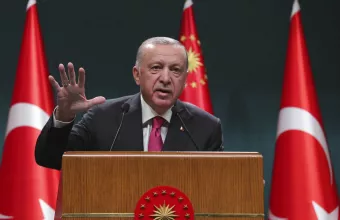 Ο Τούρκος πρόεδρος Ρετζέπ Ταγίπ Ερντογάν 