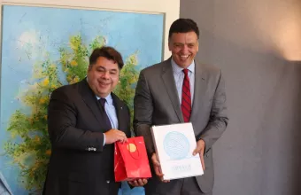 Συνάντηση Κικίλια - Τσούνη στο Υπουργείο Τουρισμού