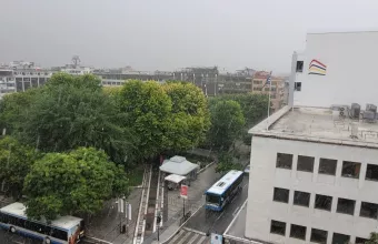 Χαλάζι στη Λάρισα