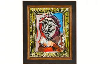 Σον Κόνερι, Πικάσο, Christie's (8855), Πίνακας, Δημοπρασία, 