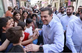Ο Αλέξης Τσίπρας στη Μυτιλήνη