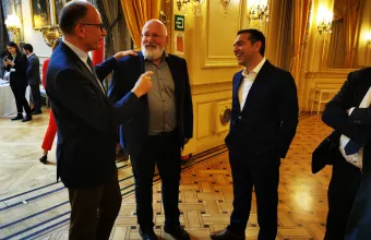 Τσίπρας στο PES: Όχι στην επέκταση του ΝΑΤΟ-  Τι είπε για τις κυρώσεις στη Ρωσία 