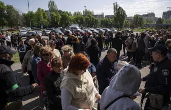 Κάτοικοι της περιοχής Ζαπορίζια στην Ουκρανία