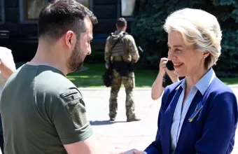 Ουκρανία, Κίεβο, Ρωσία, Ζελένσκι, Φον Ντερ Λάιεν, ΕΕ, 