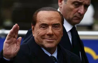 Ο πρώην Ιταλός πρωθυπουργός Σίλβιο Μπερλουσκόνι.