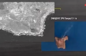 Φιδονήσι: Πανηγυρίζει για την απελευθέρωση του ο ουκρανικός στρατός 