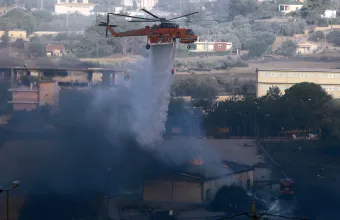 Φωτιά στην Πεντέλη