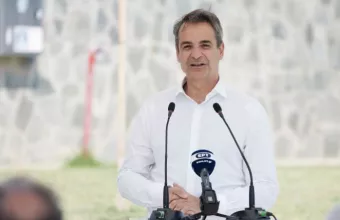 O Κυριάκος Μητσοτάκης