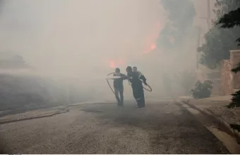 Φωτιά στην Πεντέλη