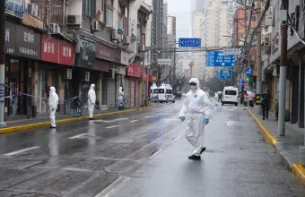 O κορωνοϊός ξεκίνησε στην αγορά της Ουχάν	