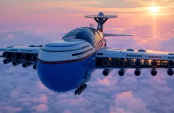 Nuclear-Powered Sky Hotel