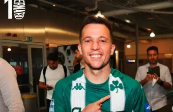 Ήρθε φορώντας τη φανέλα με το «10» ο Μπερνάρ για τον Παναθηναϊκό! - Δείτε βίντεο