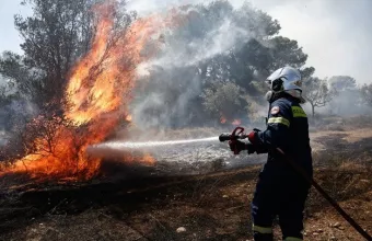 Πολύ υψηλός κίνδυνος πυρκαγιάς για τη Δευτέρα 8 Αυγούστου