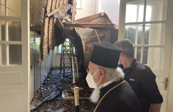 Ο Οικουμενικός Πατριάρχης στο Γηροκομείο Βαλουκλή