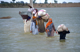 Οι πλημμύρες στο Πακιστάν στοίχισαν τη ζωή σε 1136 ανθρώπους.