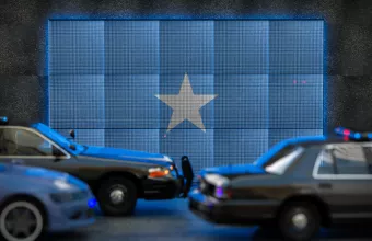 Σημαία Σομαλίας και αστυνομία