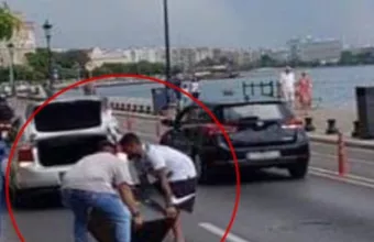 Θεσσαλονίκη: Βίντεο με τους δράστες που έκλεψαν χρηματοκιβώτιο και τους έπεσε στο δρόμο