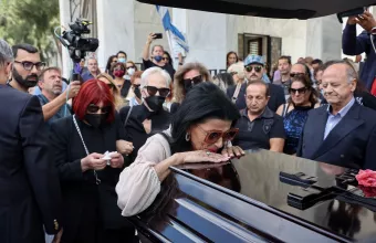 Κηδεία Μάρθας Καραγιάννη