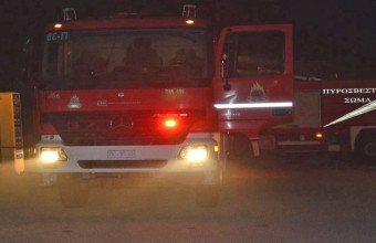 Ηράκλειο: Με εγκαύματα στο νοσοκομείο, άνδρας του οποίου το σπίτι τυλίχθηκε στις φλόγες