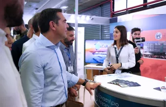 Ο Αλέξης Τσίπρας στη ΔΕΘ