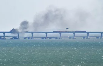 Κίεβο: «Ανοησίες» οι ανακοινώσεις της FSB ότι την έκρηξη στη γέφυρα της Κριμαίας οργάνωσε η Ουκρανία