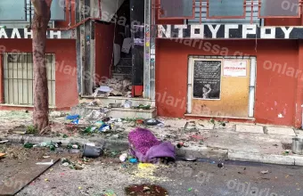 εκκένωση της κατάληψης «Ντουγρού» στη Λάρισα