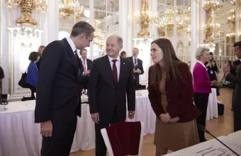 Μητσοτάκης μπροστά σε Σολτς