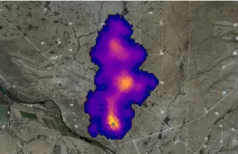 Εικόνα από το EMIT της NASA