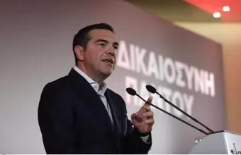 ο Αλέξης Τσίπρας, στην ομιλία του στην Κεντρική Επιτροπή του κόμματος.