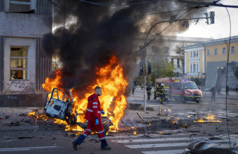 Πόλεμος στην Ουκρανία: Φωτιά σε αποθήκη καυσίμων στην περιφέρεια Μπέλγκοροντ