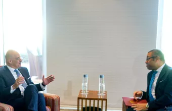 Δένδιας με τον Βρετανό ομόλογό του