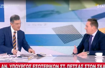 Πέτσας στον ΣΚΑΪ
