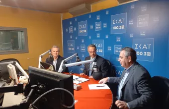 Ο Χρήστος Σταϊκούρας στον Σκάι 100,3