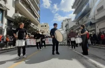 Πορεία στον Βόλο για Τέμπη