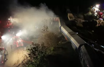 Συγκρουση τρένων στα Τέμπη
