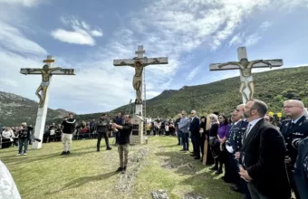 Μαγνησία: Ρίγη συγκίνησης στη αναπαράσταση της Αποκαθήλωσης στην Παναγία Ξενιά