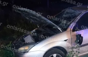 τροχαίο Λάρισα 