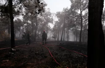 Φωτιά στο Μαυροβούνι Αγίων Θεοδώρων 
