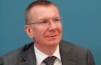 Ο πρόεδρος της Λετονίας Έντγκαρς Ρινκέβιτς